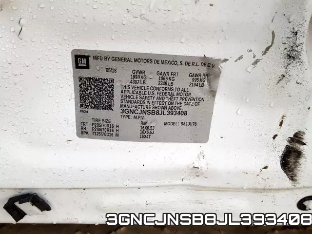 3GNCJNSB8JL393408