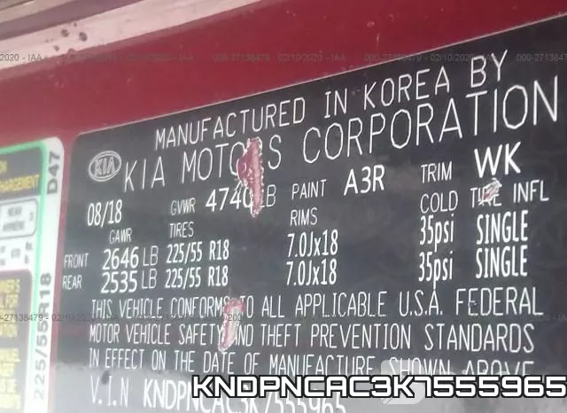 KNDPNCAC3K7555965
