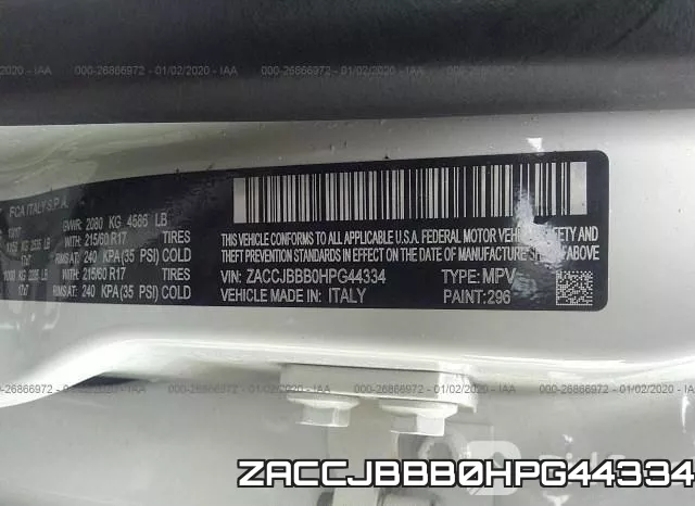 ZACCJBBB0HPG44334