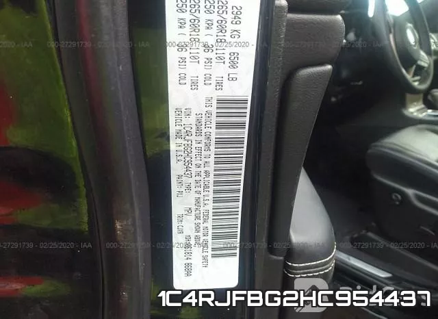 1C4RJFBG2HC954437