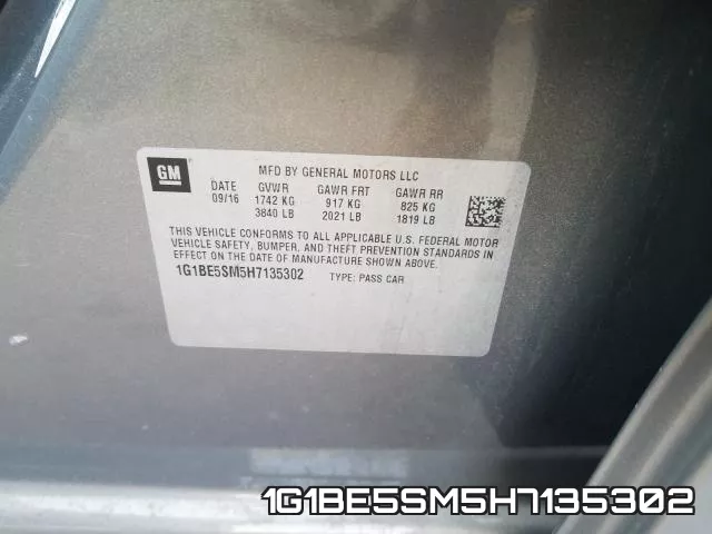 1G1BE5SM5H7135302