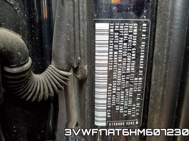 3VWF17AT6HM607230