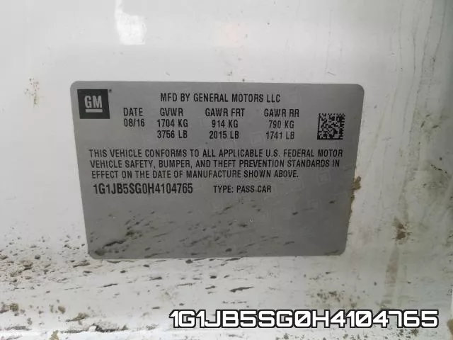 1G1JB5SG0H4104765