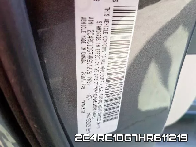 2C4RC1DG7HR611219