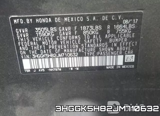 3HGGK5H82JM710632