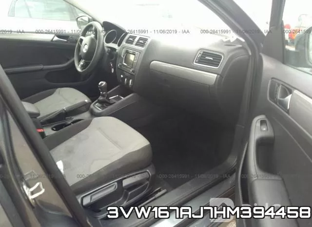 3VW167AJ7HM394458