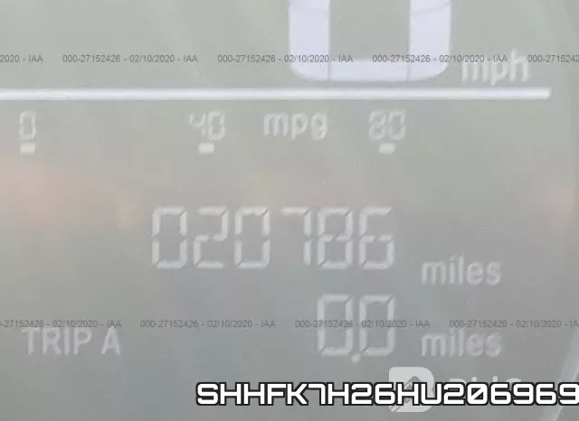 SHHFK7H26HU206969