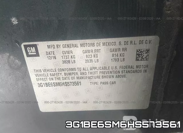 3G1BE6SM6HS573561