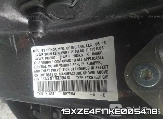 19XZE4F17KE005478