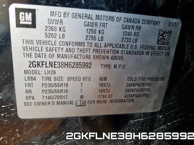 2GKFLNE38H6285992