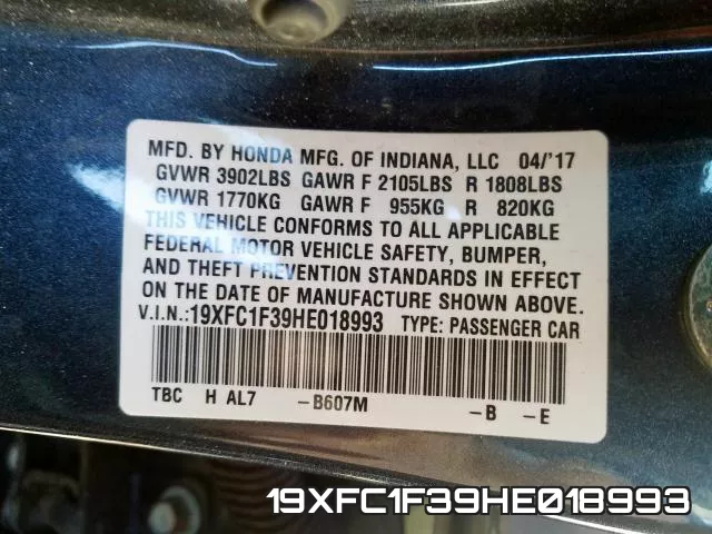 19XFC1F39HE018993