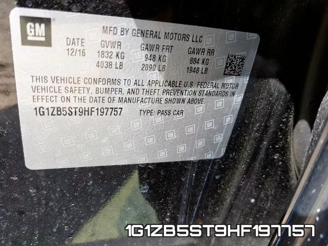1G1ZB5ST9HF197757