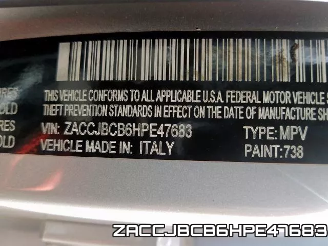 ZACCJBCB6HPE47683