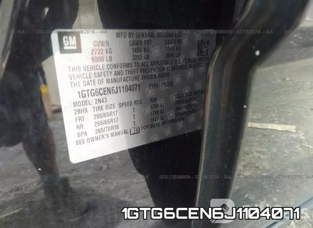 1GTG6CEN6J1104071