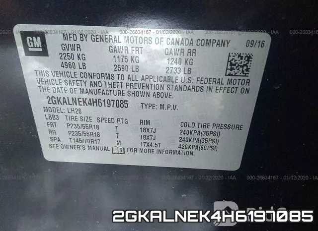 2GKALNEK4H6197085