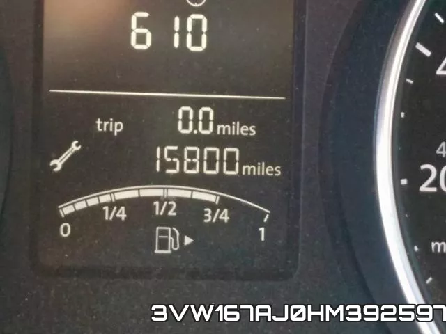 3VW167AJ0HM392597