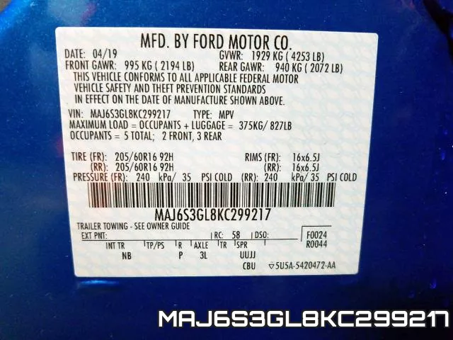 MAJ6S3GL8KC299217