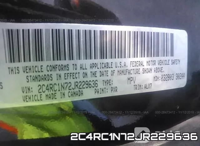 2C4RC1N72JR229636