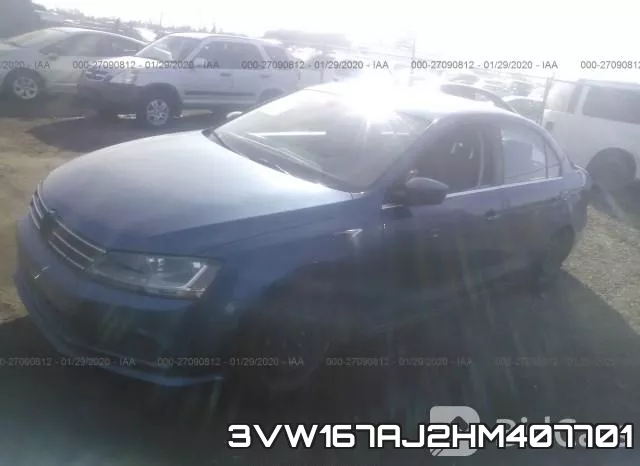 3VW167AJ2HM407701