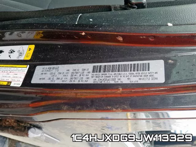 1C4HJXDG9JW113329