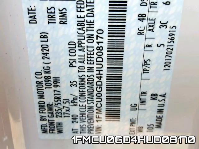 1FMCU0GD4HUD08170
