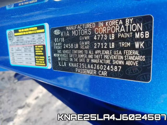 KNAE25LA4J6024587