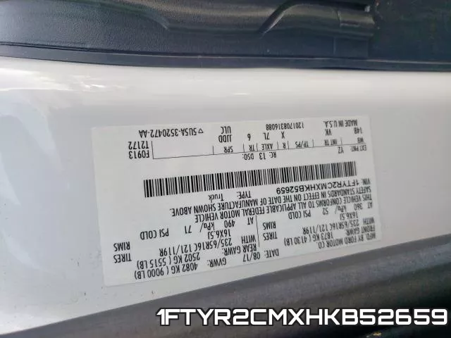 1FTYR2CMXHKB52659