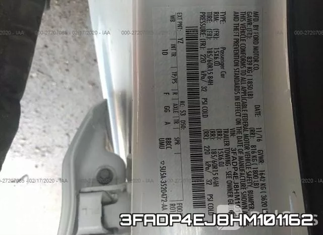3FADP4EJ8HM101162