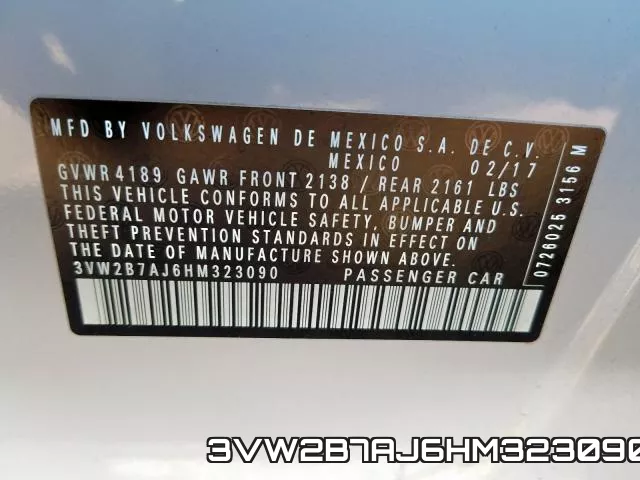 3VW2B7AJ6HM323090