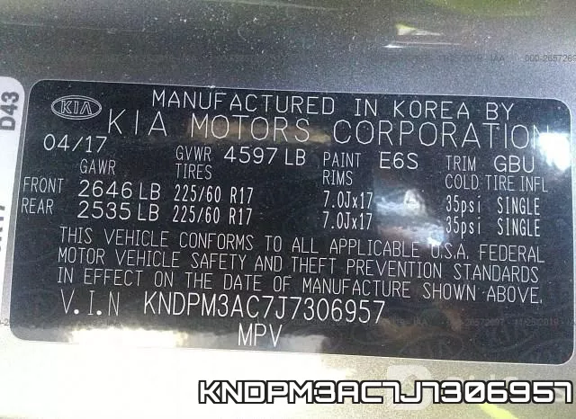 KNDPM3AC7J7306957