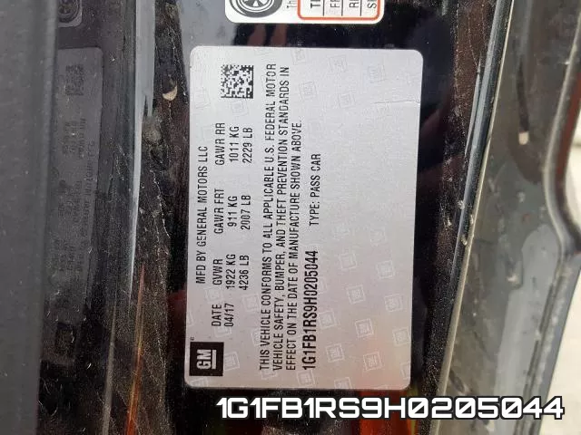 1G1FB1RS9H0205044
