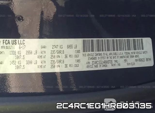2C4RC1EG1HR803735