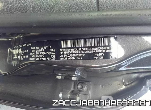 ZACCJABB7HPE99237