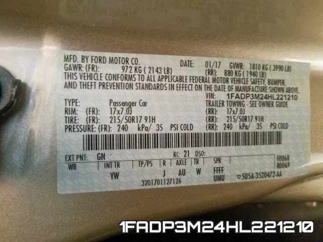 1FADP3M24HL221210