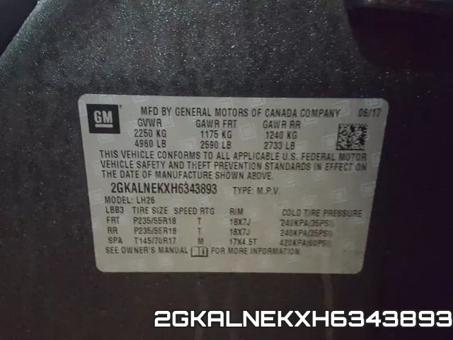 2GKALNEKXH6343893