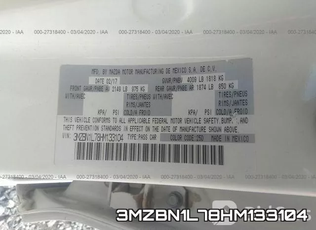 3MZBN1L78HM133104