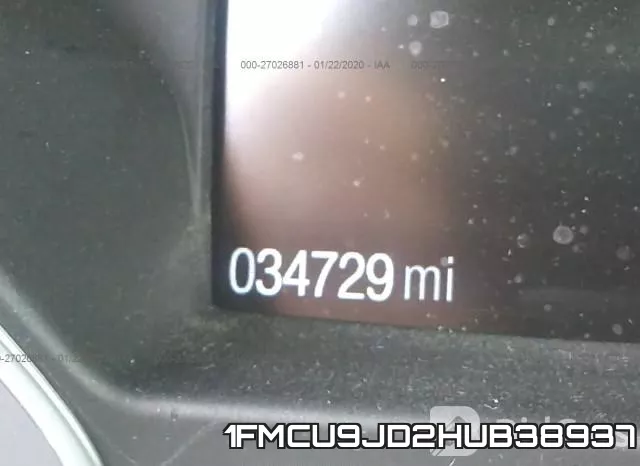 1FMCU9JD2HUB38937