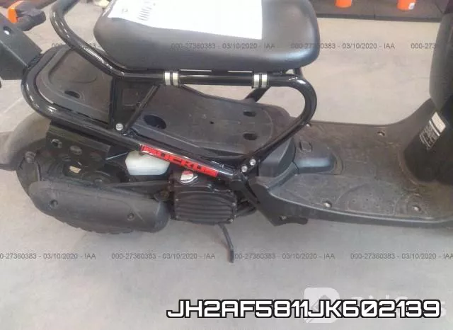 JH2AF5811JK602139