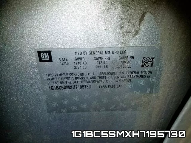 1G1BC5SMXH7195730
