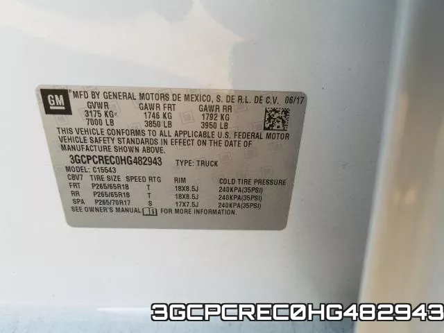 3GCPCREC0HG482943
