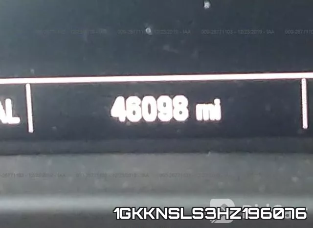 1GKKNSLS3HZ196076