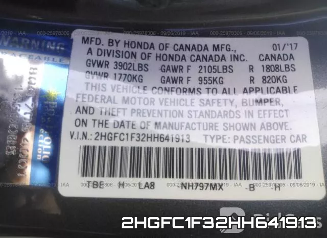 2HGFC1F32HH641913
