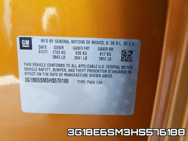3G1BE6SM3HS576188
