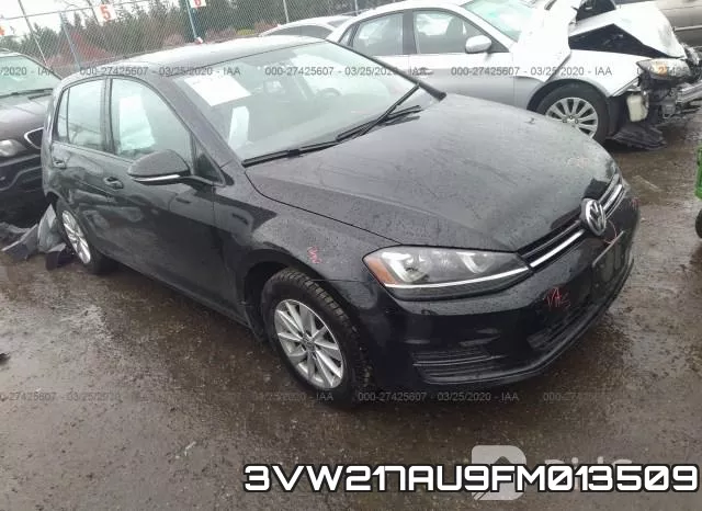 3VW217AU9FM013509
