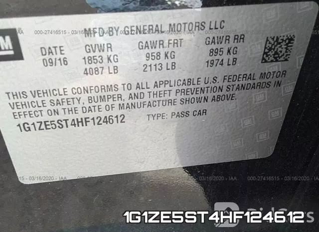 1G1ZE5ST4HF124612