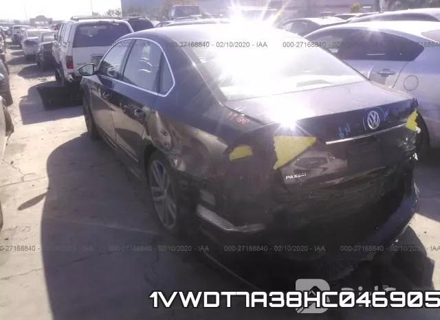 1VWDT7A38HC046905