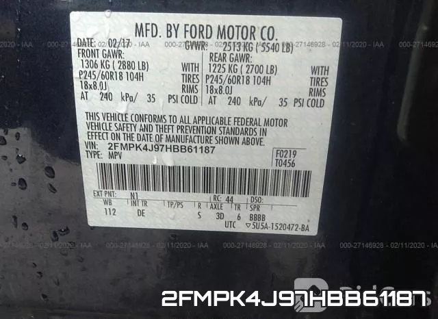 2FMPK4J97HBB61187