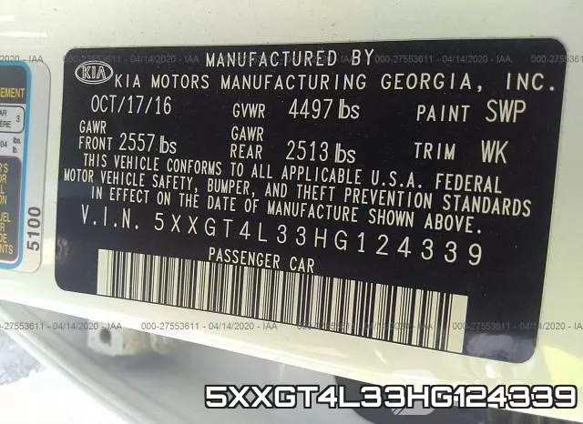 5XXGT4L33HG124339