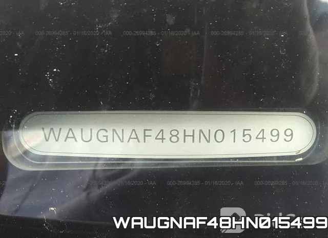 WAUGNAF48HN015499