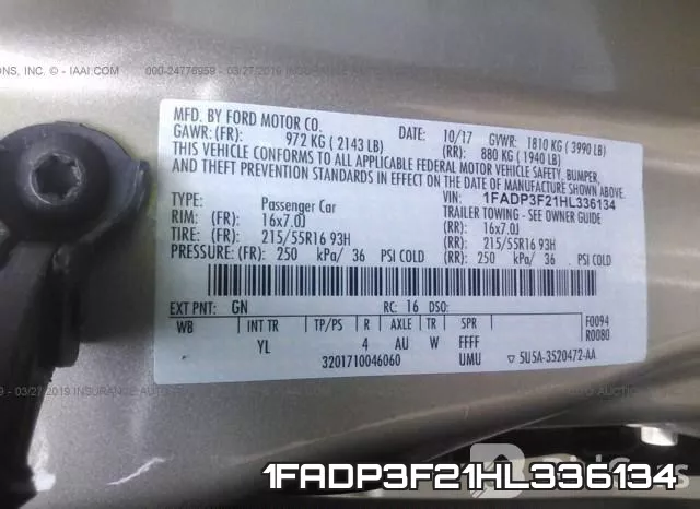 1FADP3F21HL336134